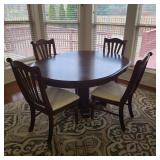 Modern Broyhill Dining Table & 4 Chairs Modern Broyhill Dining Table & 4 Chairs