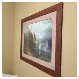 30' x 40' Bierstadt Sierra Nevada Scene 30' x 40' Bierstadt Sierra Nevada Scene
