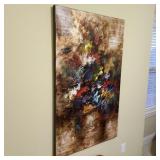 Modern Textured Still Life w/ Musical Note Accents Modern Textured Still Life w/ Musical Note Accents