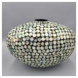 Modern Abalone Patterned Vase Modern Abalone Patterned Vase