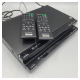 Pair of Sony CD/DVD DVP-SR500H Players Pair of Sony CD/DVD DVP-SR500H Players