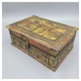 Small Decorative Chest w/ Coasters Small Decorative Chest w/ Coasters