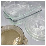 Lot of Pyrex & Anchor Bakeware Lot of Pyrex & Anchor Bakeware