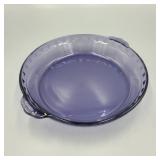 Purple Pyrex Pie Plate