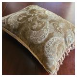 Decorative Accent Pillow w/ Tassels