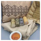 Lot of Decor w/ Candles, Pillow, & Wax Heater Lot of Decor w/ Candles, Pillow, & Wax Heater