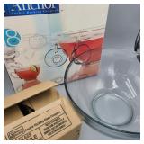 Punch Bowl & Cups -Partial Set Punch Bowl & Cups -Partial Set