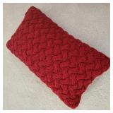 Decorative Red Pillow