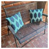 Outdoor Bench w/ Pillows