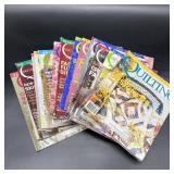 17 Quilting Magazines 2003 - 2008