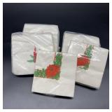 5 Pkgs Mid-Century Christmas Napkins Hallmark &