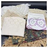 Linen & Doily Lot