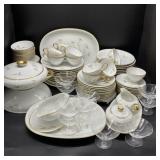 Rosenthal Germany Golden Palm China 98+ Pieces