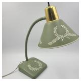 Green Tole Style Desk Lamp