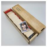 Box of 1984 Fleer Baseball Cards