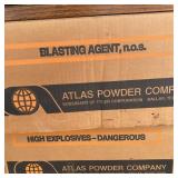 Blasting Agent Boxes  Atlas Powder Company Empty