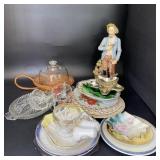 Lot of Collectible Plates & Glassware