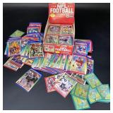 Vintage Score Football Cards Large Lot