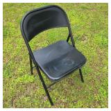 Folding Metal Shop Chair