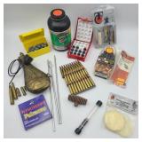 Lot of Misc. Ammo, Muzzleloading, & Gun Cleaning Lot of Misc. Ammo, Muzzleloading, & Gun Cleaning