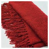 Red Home Throw Blanket