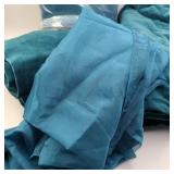 Lot of Assorted Blue Curtains