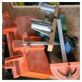 Misc. Pile of Miter & Jigs w/ Saw Misc. Pile of Miter & Jigs w/ Saw