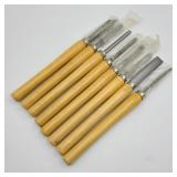Lot of Wood Turning Lathe Chisels Lot of Wood Turning Lathe Chisels