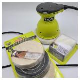 Ryobi RB60G 6' Orbital Buffer / Polisher w/ Extras Ryobi RB60G 6' Orbital Buffer / Polisher w/ Extras