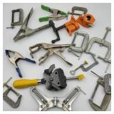 Lot of Assorted Clamps Lot of Assorted Clamps