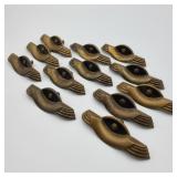 Lot of 12 Art Deco Drawer Pulls Lot of 12 Art Deco Drawer Pulls