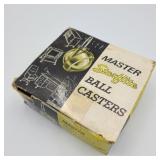 Vintage Master Starflite Ball Casters Set Vintage Master Starflite Ball Casters Set