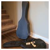 Hard & Soft Guitar Cases w/ Wall Mounts