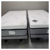 Pair of Exceptional Adjustable Twin Beds