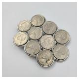 Nickel Coin Belt Buckle