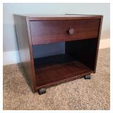 Modern Rolling Table w/ Drawer Modern Rolling Table w/ Drawer
