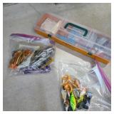 Small Bundle of Fishing w/ Bait & Lures