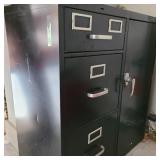 Black Metal Shop Cabinet