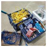 Lot of Household w/ Rope & Lightbulbs