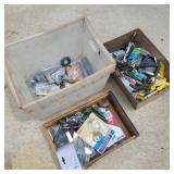 Postal Tub of Misc. Hardware