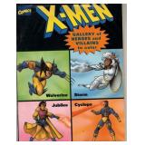 Marvel X-Men Gallery of Heroes & Villains to Color