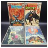 Lot of 4 DC House of Mystery Comics