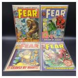 Marvel Fear Comics 6, 7, 8, & 9