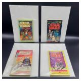 Lot of 4 Vintage Star Wars Paperback Books