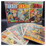 Lot of 12 Ka-Zar, Korak, & Kull Comics