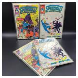 Pair of Marvel Speedball 1-10 Comic Runs