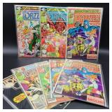 Lot of 8 Marvel Dazzler Comics