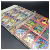 Binder 5 of Skybox Marvel X-Men Trading Cards