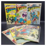 Lot of 8 DC Superman Comics