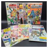 Lot of G.I. Joe Comics w/ Transformers